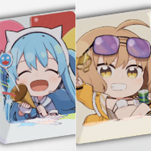 勝利の女神:NIKKE SDキーキャップ&キーホルダー Bセット