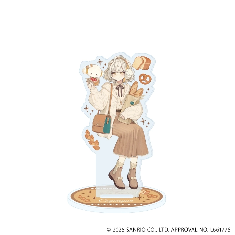 【予約2025年10月】アクリルスタンド「赤倉×サンリオキャラクターズ」51/こぎみゅん(コラボイラスト) A3