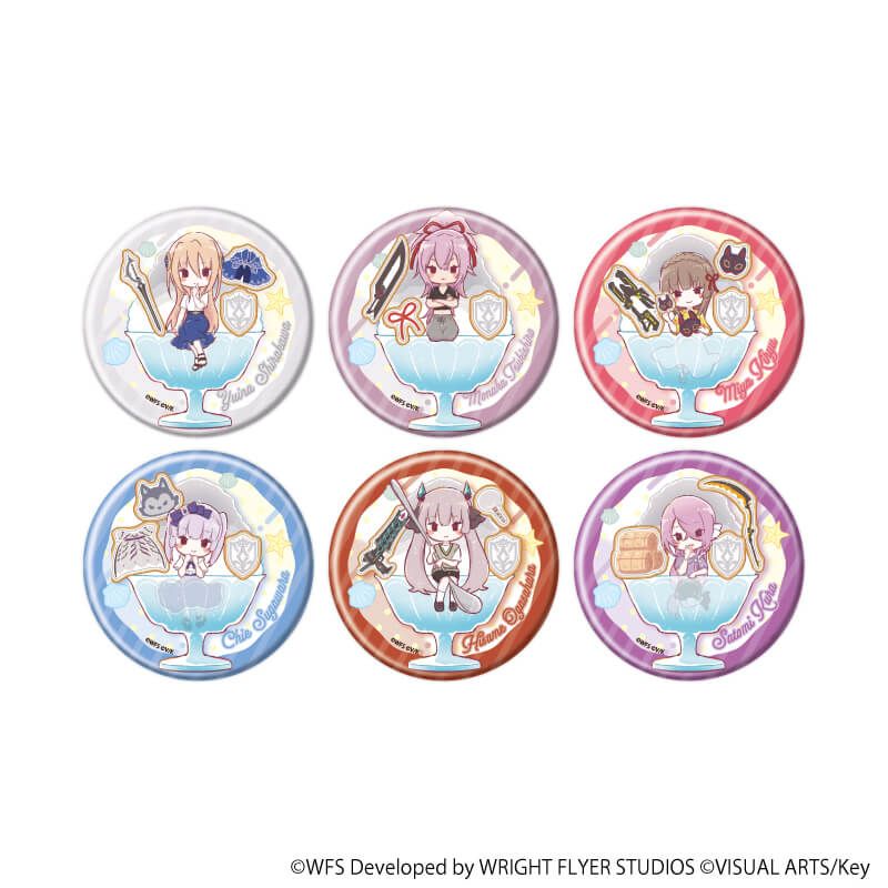 缶バッジ「ヘブンバーンズレッド」45/ブラインド(6種)第30G部隊(グラフアートイラスト)
