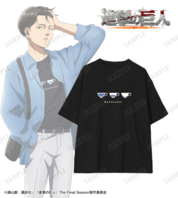 描き下ろし リヴァイ シミラールックver. 第2弾 着用BIGシルエットTシャツ/ユニセックス