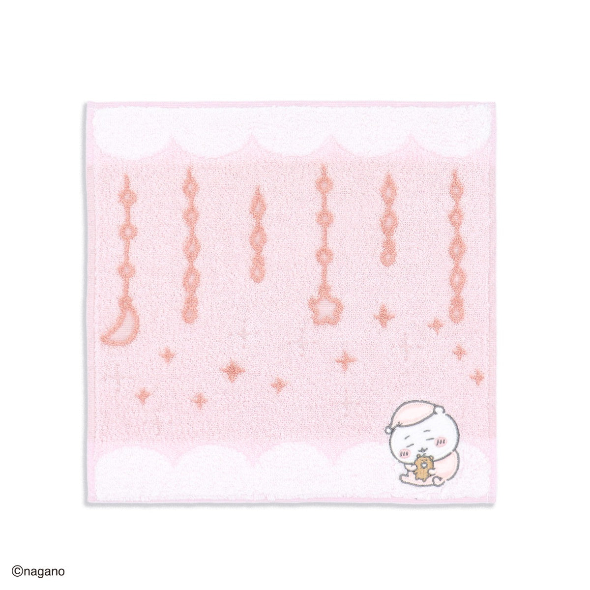 ちいかわ タオルハンカチ(むにゃむにゃ ピンク)