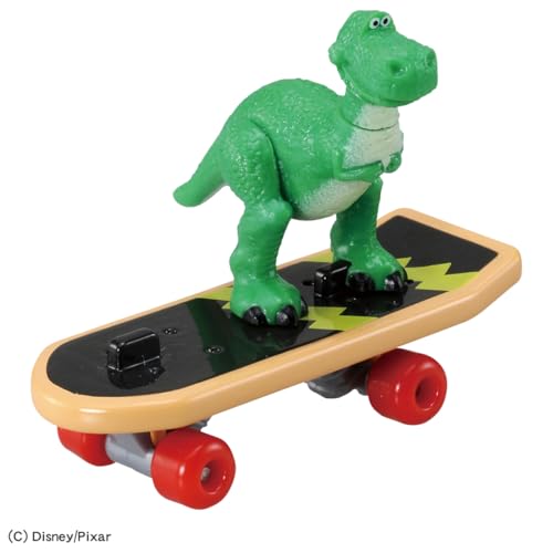タカラトミー(TAKARA TOMY) トミカ ディズニーモータース ドリームトミカ ライドオン トイ･ストーリー SP レックス＆スケートボード ミニカー おもちゃ 3歳以上
