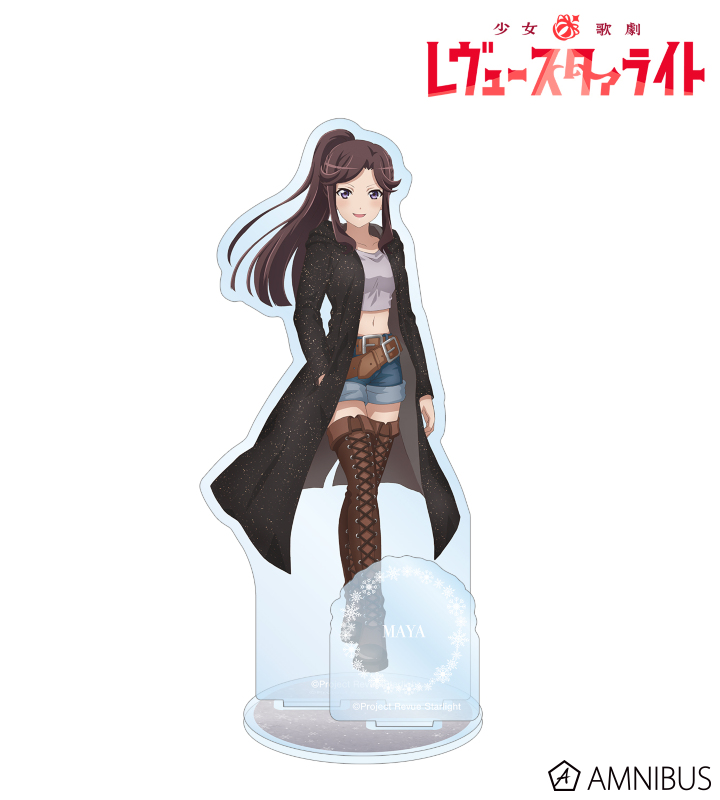 アニメ放送5周年記念 描き下ろし 天堂 真矢 SNOW QUEENver. パーツ付きBIGアクリルスタンド