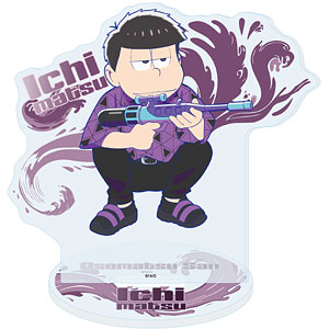 アクリルスタンド「おそ松さん」04/一松 ウォーターフェスver.(描き下ろしイラスト)