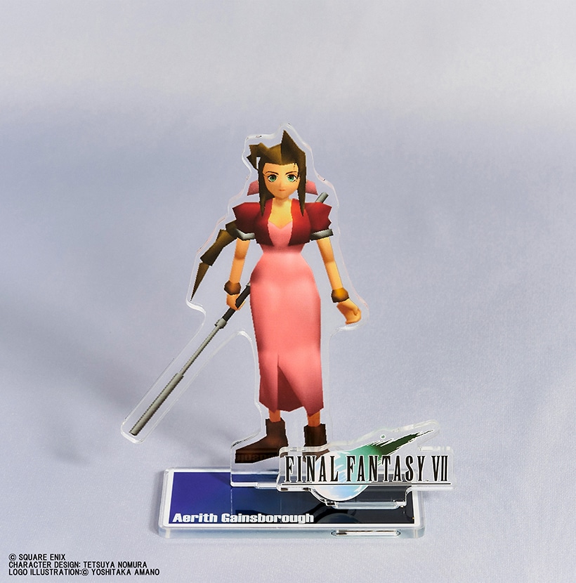 ファイナルファンタジーVII ポリゴンキャラクターアクリルスタンド エアリス・ゲインズブール