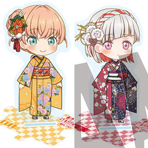 ラブライブ！蓮ノ空女学院スクールアイドルクラブ×加賀友禅こらぼ 第二弾 ミニキャラアクリルスタンド 9個入りセット