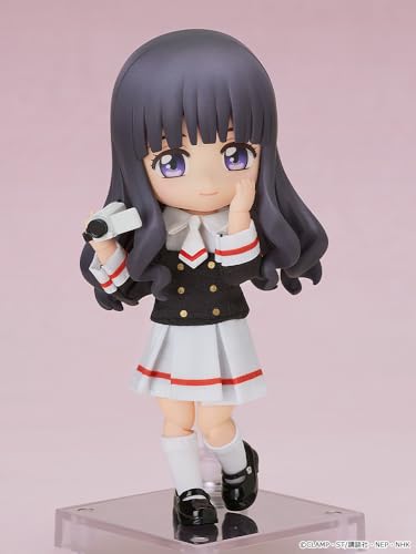 グッドスマイルカンパニー[GOOD SMILE COMPANY] ねんどろいどどーる カードキャプターさくら クリアカード編 大道寺知世 友枝中学校制服Ver. ノンスケール 布・磁石・プラスチック製 塗装済み可動フィギュア