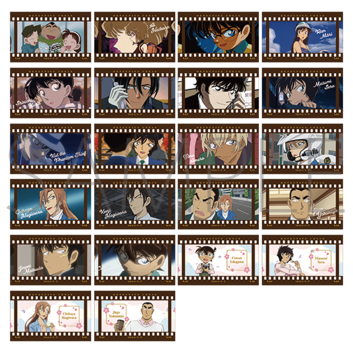 名探偵コナン_フィルム風コレクション／第7弾 【BOX／10パック入り】