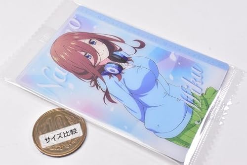 五等分の花嫁∽ ウエハース [3.キャラクターカード3：中野三玖](単品)※カードのみです。お菓子は付属しません。