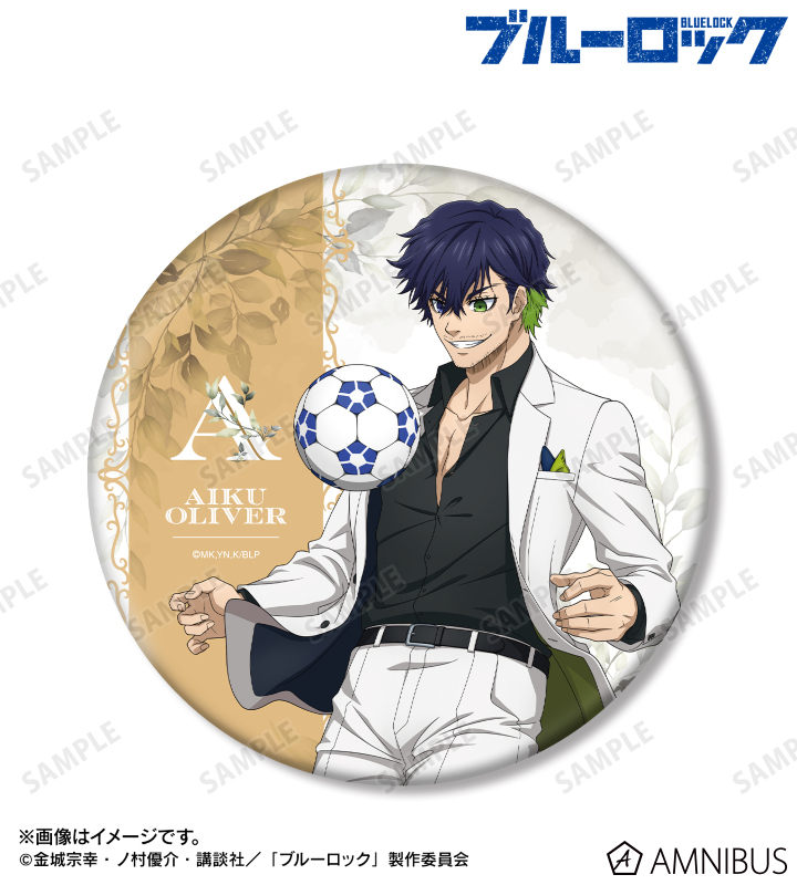 描き下ろし オリヴァ・愛空 スーツモデルver. 第2弾 BIG缶バッジ