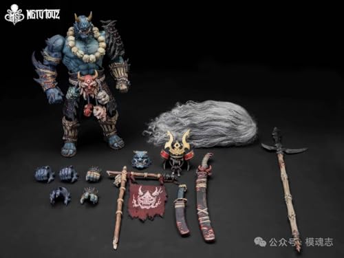 【Tbmodel 】Metytoyz 1/10 アクションフィギュア 修羅 滝川 鬼武士 素体 ヘッドセット アクションフィギュア