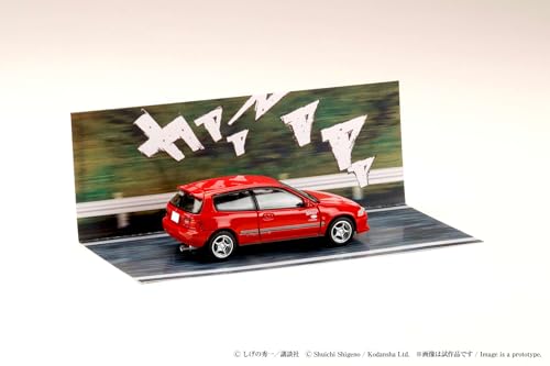 ホビージャパン (HobbyJAPAN) 頭文字D 30周年記念 ブリスターパッケージ ディオラマセットシリーズ 1/64 Honda CIVIC (EG6) 妙義 Night Kids/頭文字D 庄司 慎吾 VS 藤原 拓海 完成品 HJDMD006