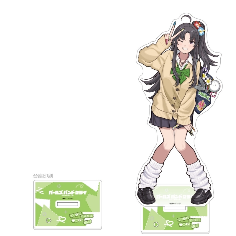 ガールズバンドクライ 描き下ろし特大アクリルスタンド(安和すばる/平成ギャル)