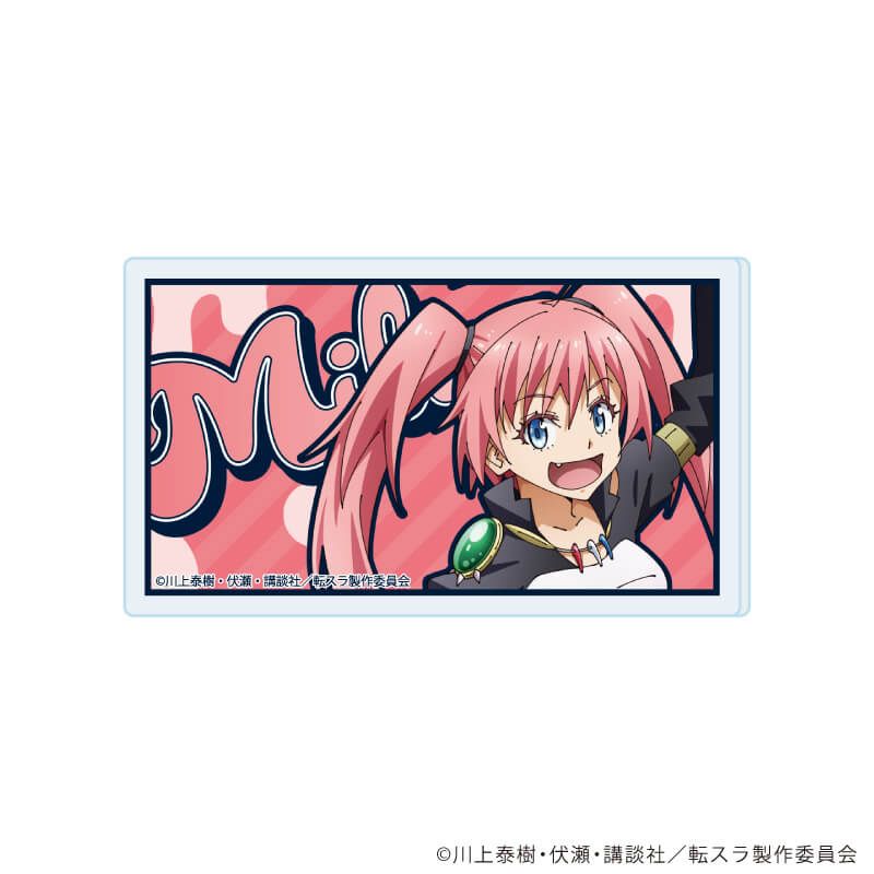 おなまえアクリルプレートバッジ「TVアニメ『転生したらスライムだった件』」07/ミリム(公式イラスト)