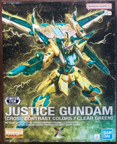 MG 1/100 ジャスティスガンダム [CROSS CONTRAST COLORS/CLEAR GREEN] イベント限定