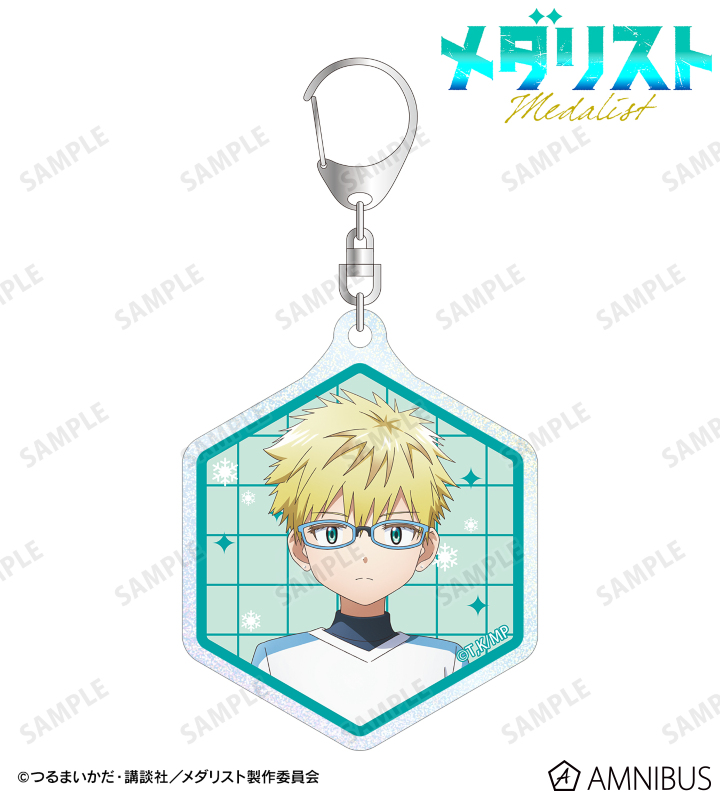 鴗鳥理凰 グリッターアクリルキーホルダー