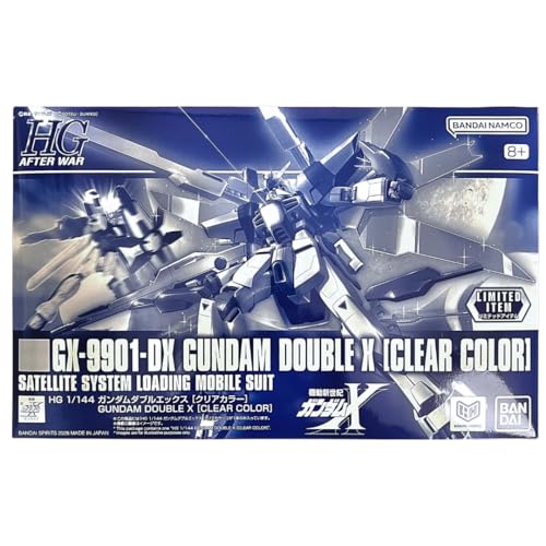 HG 1/144 ガンダムダブルエックス [クリアカラー] イベント限定 機動新世紀ガンダムX ガンプラ プラモデル