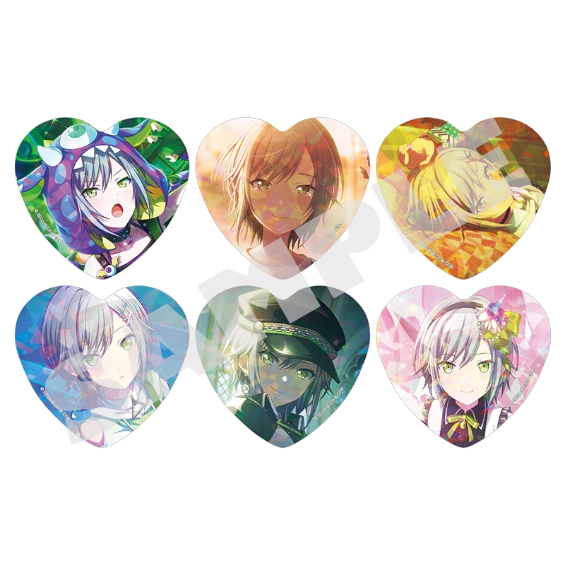 プロジェクトセカイ カラフルステージ！ feat. 初音ミク H/Art Collection 缶バッジ vol.1 日野森 志歩（全6種）