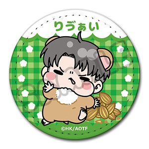 TVアニメ『進撃の巨人』Season1～3 レザーバッジ(丸形) MG (リヴァイ)