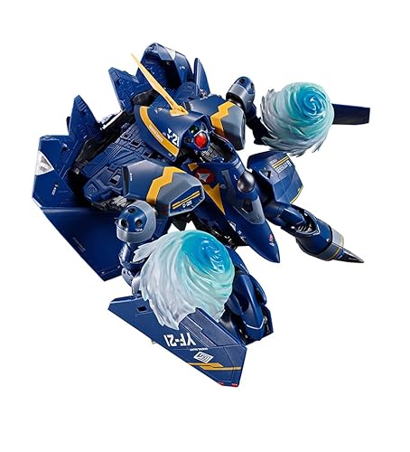 TAMASHII NATIONS DX超合金 マクロスプラス YF-21(ガルド・ゴア・ボーマン機) 約280mm PVC&ABS&ダイキャスト製 塗装済み可動フィギュア