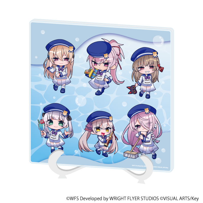 ヘブンバーンズレッド_アクリルアートボード23/第30G部隊(ミニキャライラスト)
