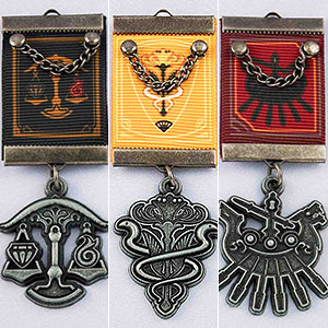 ファイナルファンタジーXIV エオルゼア三国勲章風ブローチセット