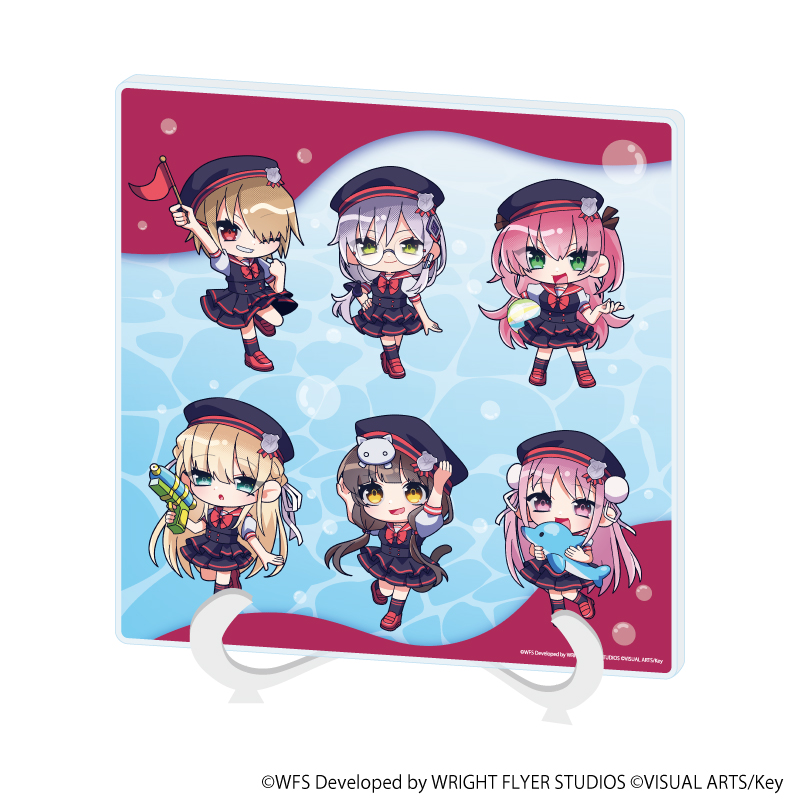 ヘブンバーンズレッド_アクリルアートボード22/第31A部隊(ミニキャライラスト)
