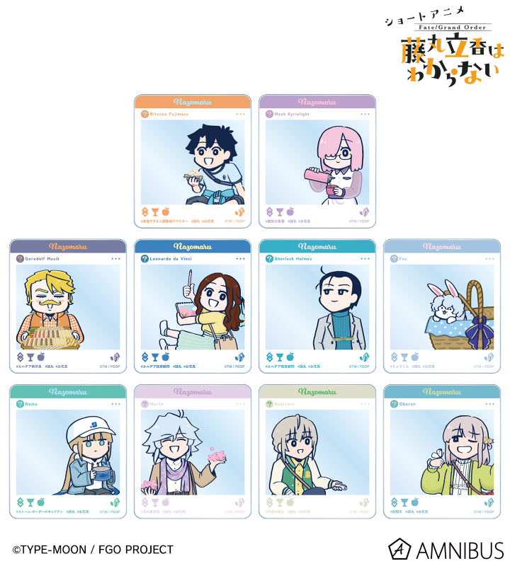 槌田先生 描き下ろし お花見ver. トレーディングアクリルカード