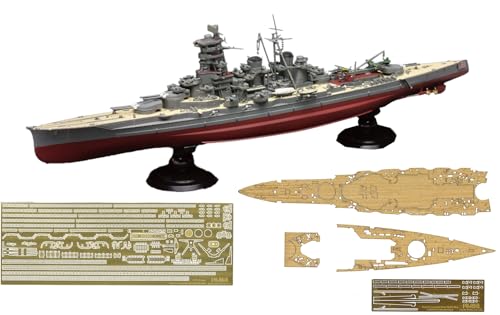 フジミ模型 1/700 帝国海軍シリーズ No.6 EX-4 日本海軍高速戦艦 金剛フルハルモデル (エッチングパーツ・木甲板シール付き) FH-6 EX-4