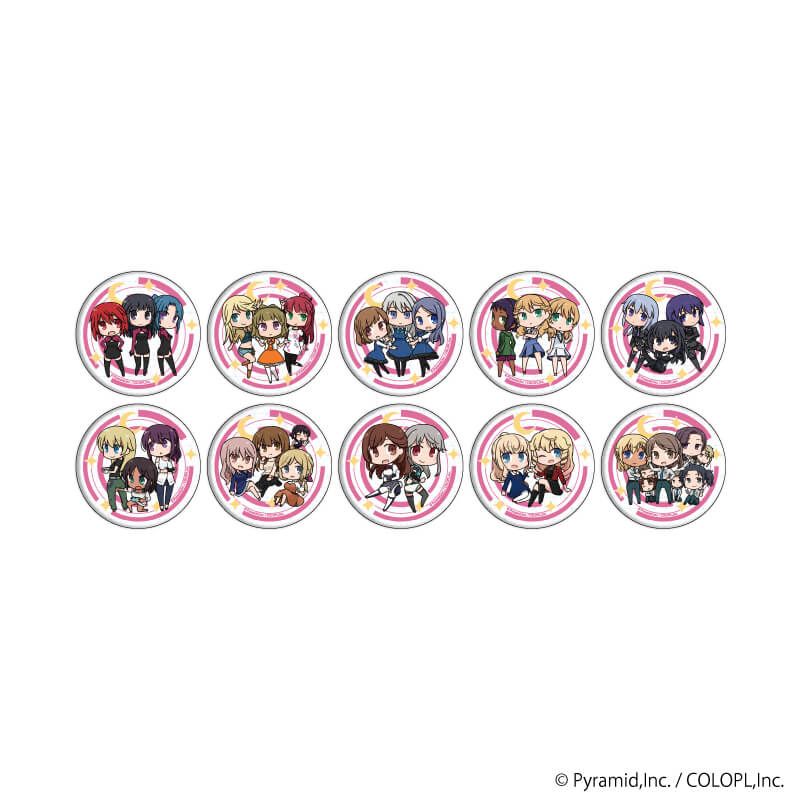 缶バッジ「アリス・ギア・アイギス」15/コンプリートセット(全10種)(公式イラスト)
