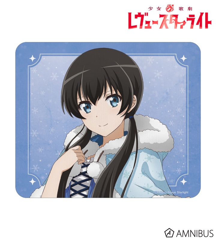 アニメ放送5周年記念 描き下ろし 神楽 ひかり SNOW QUEENver. マウスパッド