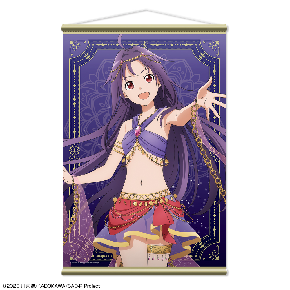 ソードアート・オンライン_B2タペストリー デザイン04(ユウキ/踊り子ver.)【描き下ろし】