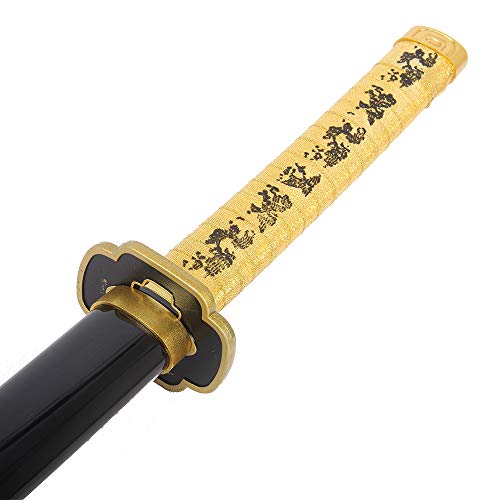 ASINKING 2022 新しい 鬼滅の刃 継国 縁壱 日輪刀 刀 きめつのやいば にちりんとう ABS 丸形鞘 竹刃 完成度高い 滅殺 104cmコスプレ かたな おもちゃ刀 日本刀 模擬刀 鬼滅 鬼殺隊 刀剣 木製 コレクション 美術刀 道具刀 (継国 縁壱 刀)