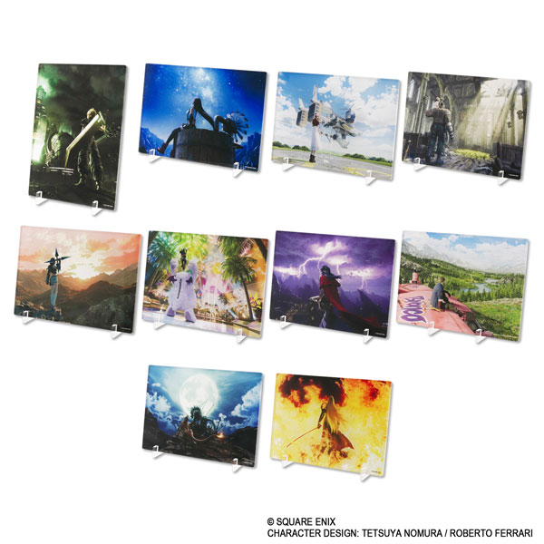 FINAL FANTASY VII REMAKE ミニアクリルパネル 10個入りBOX