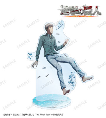 描き下ろしイラスト ジャン 水中浮遊ver. 特大アクリルスタンド