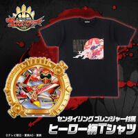 ナンバーワン戦隊ゴジュウジャー センタイリング ゴレンジャー付属ヒーロー柄Tシャツ【最終受注：2026年4月発送】