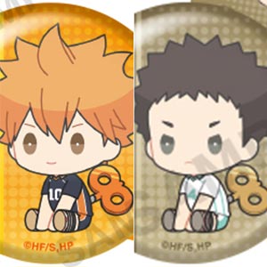 ハイキュー！！ ぺたっとねじまきかんばっじ vol.1 BOXver. 10個入りBOX