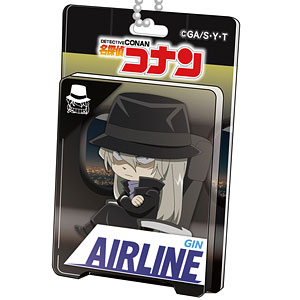 名探偵コナン ブリスターパッケージ風アクリルボールチェーン エアラインコレクション ジン
