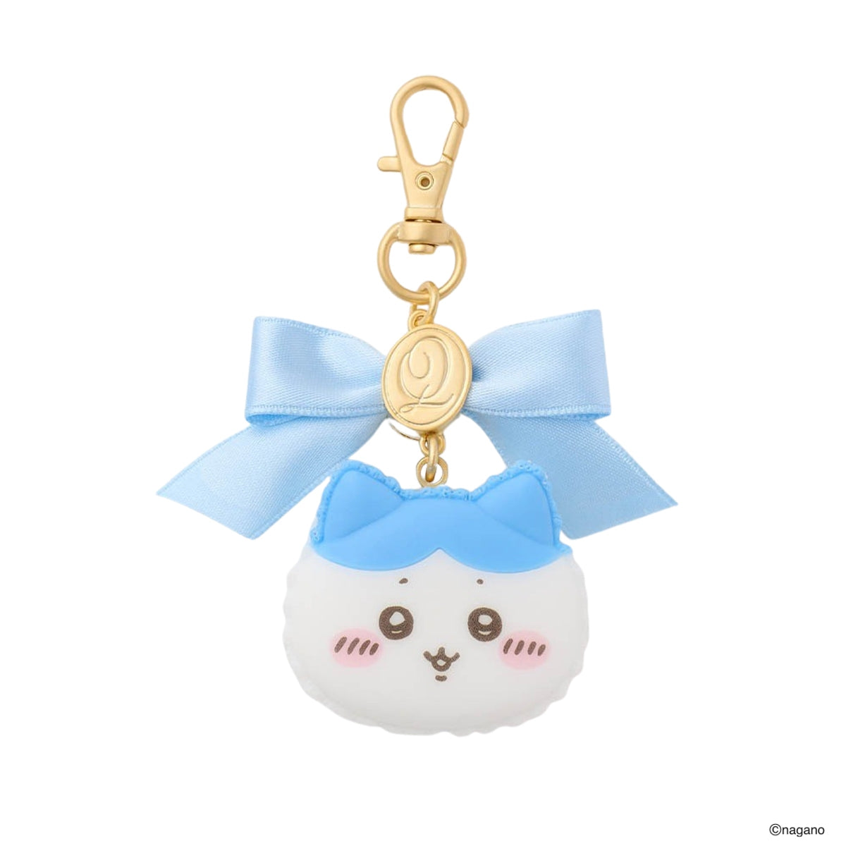 ちいかわ Q-pot.マカロンバッグチャーム（ハチワレ）