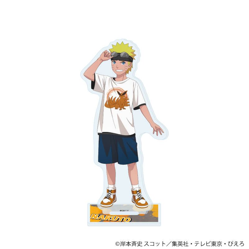 アクリルスタンド「NARUTO-ナルト- 疾風伝」72/うずまきナルト ストリートファッションver.(描き下ろしイラスト)