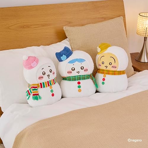 エニマイくじ ちいかわ ゆきだるまになっちゃった！ ぬいぐるみ A賞＆B賞＆C賞 (全3種セット)