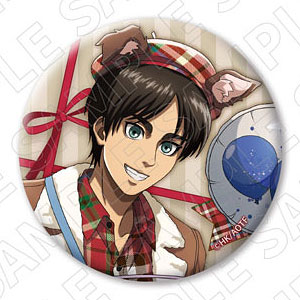 進撃の巨人 缶バッジ(エレン)