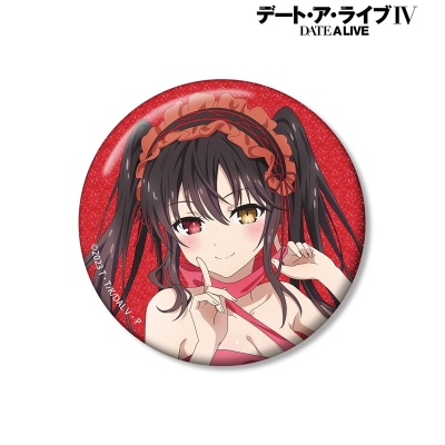 【グッズ-バッチ】アニメ「デート・ア・ライブV」 時崎狂三 バースデーイラスト 75mmグリッター缶バッジ【再販】