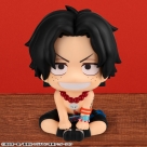 るかっぷ ONE PIECE ポートガス・D・エース 約110mm PVC製 塗装済み可動フィギュア