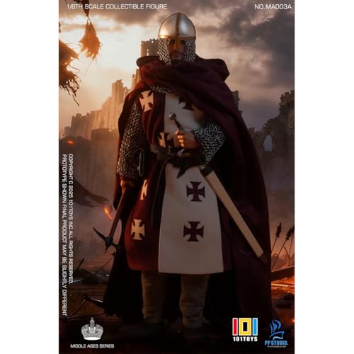 HiPlay 101TOYS X PP STUDIO 1/6 キングダム・オブ・ヘブン バリアン MA003A 可動フィギュア 塗装済み 完成品