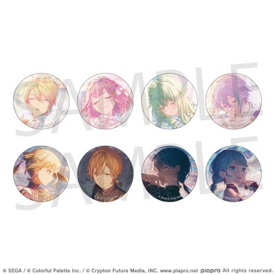【グッズ-バッチ】プロジェクトセカイ カラフルステージ！ feat. 初音ミク グリッター缶バッジ イベントイラストコレクション vol.56 A