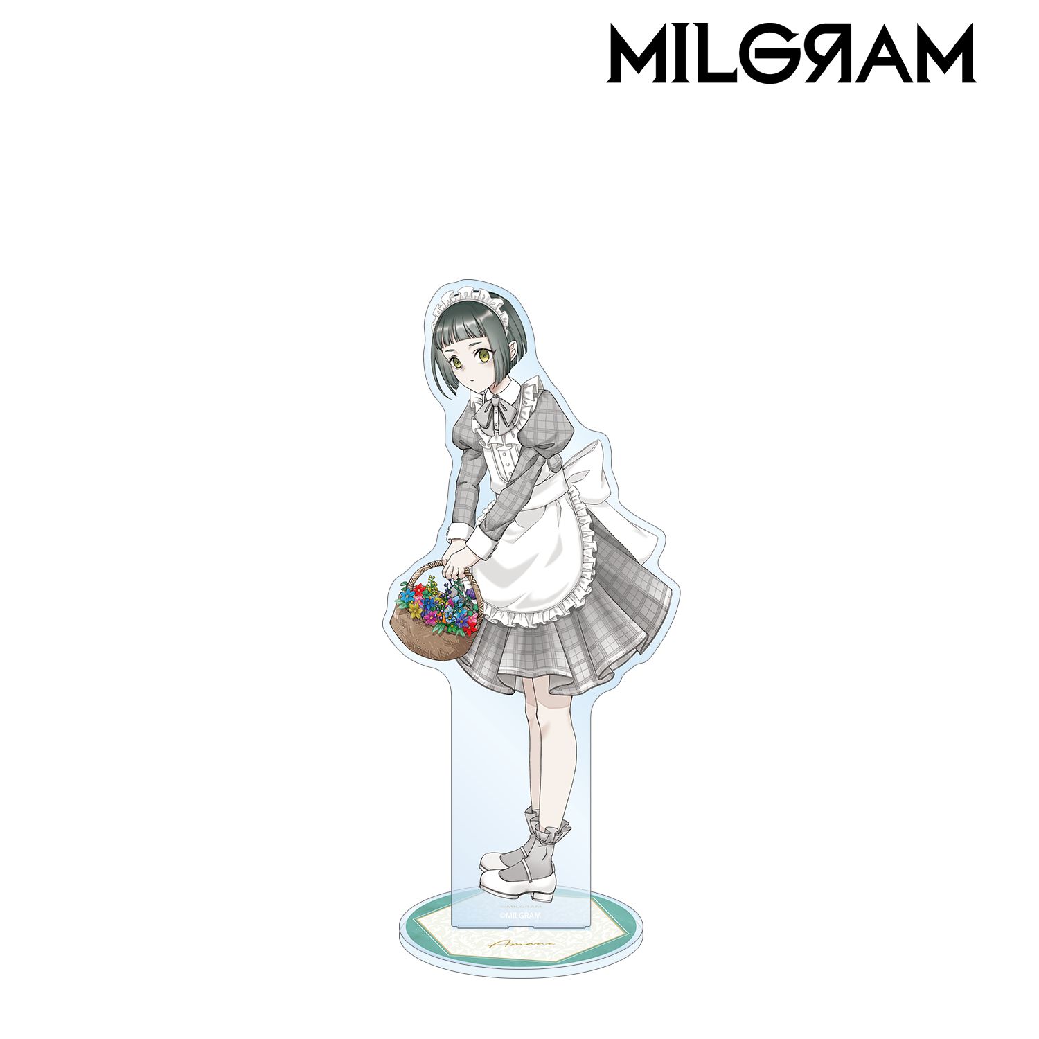 MILGRAM -ミルグラム-_描き下ろし アマネ 6th Anniversary ver. 特大アクリルスタンド