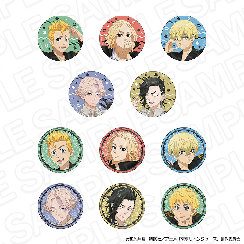東京リベンジャーズ_ホログラムカンバッジ(ブラインド) Selfie ver. 【OPP／11個入り】【コンプリートセット】