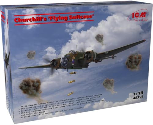 ICM 1/48 HP.52 ハンプデン 空飛ぶスーツケース プラモデル 48354