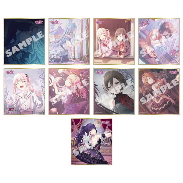 プロジェクトセカイ カラフルステージ! feat. 初音ミク ミニ色紙コレクション 第66弾A 覚めない幻想をノックして 9個入りBOX